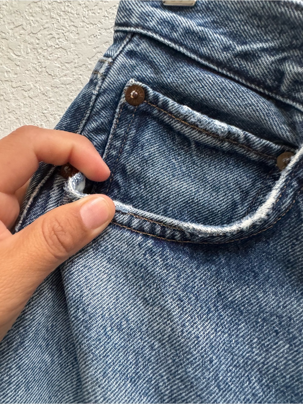 AGOLDE High-Rise Straight Leg Jeans - Light Blue Wash - Picture 10 of 12